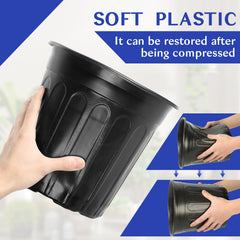 HQAUT stacked pots side profile saving storage space benefit