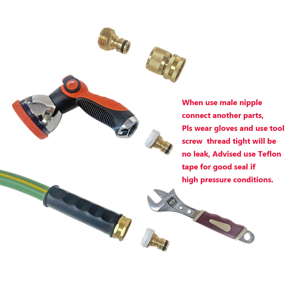 HQMPC assembled connector profile showing compact, no-leak join