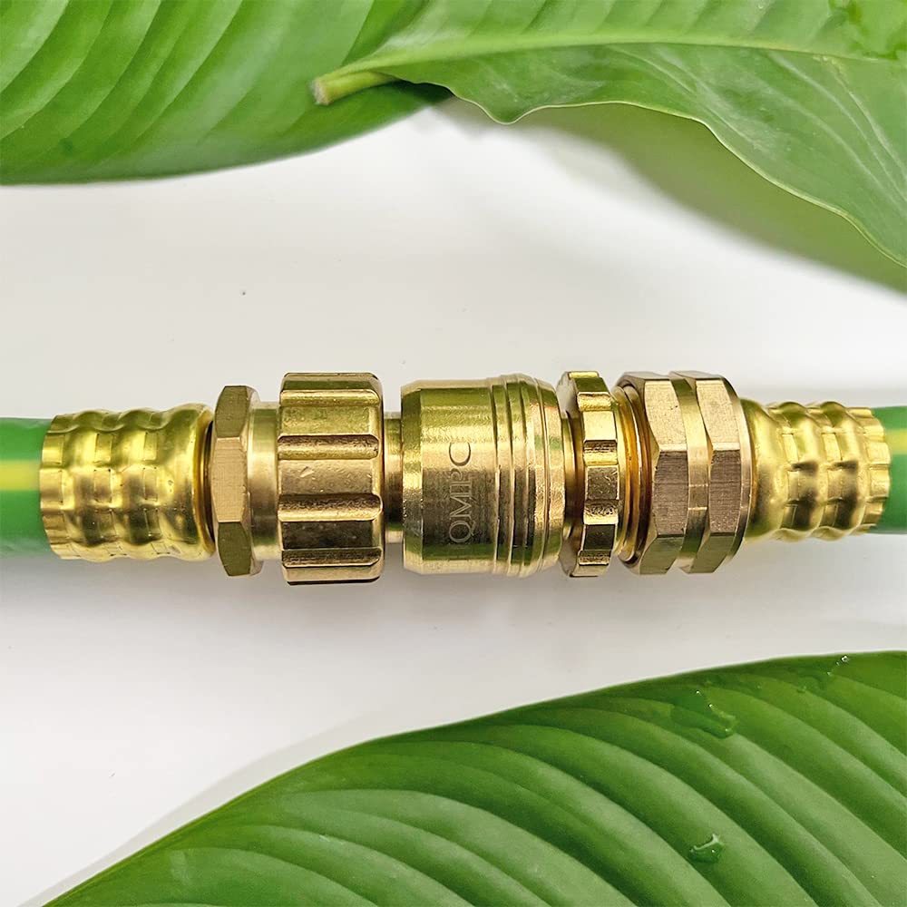 HQMPC fittings beside ruler showing compact size and accurate fit
