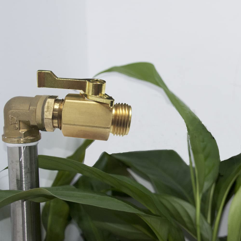 HQMPC valve watering lawn demonstrating steady flow and control benefit