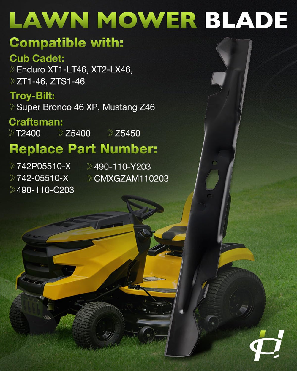 HQPASFY close-up of cutting edge highlighting durable carbon steel for longer life