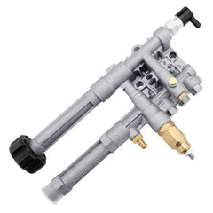 HQPASFY AR42940 front view showing ports and robust aluminum body for reliable pressure