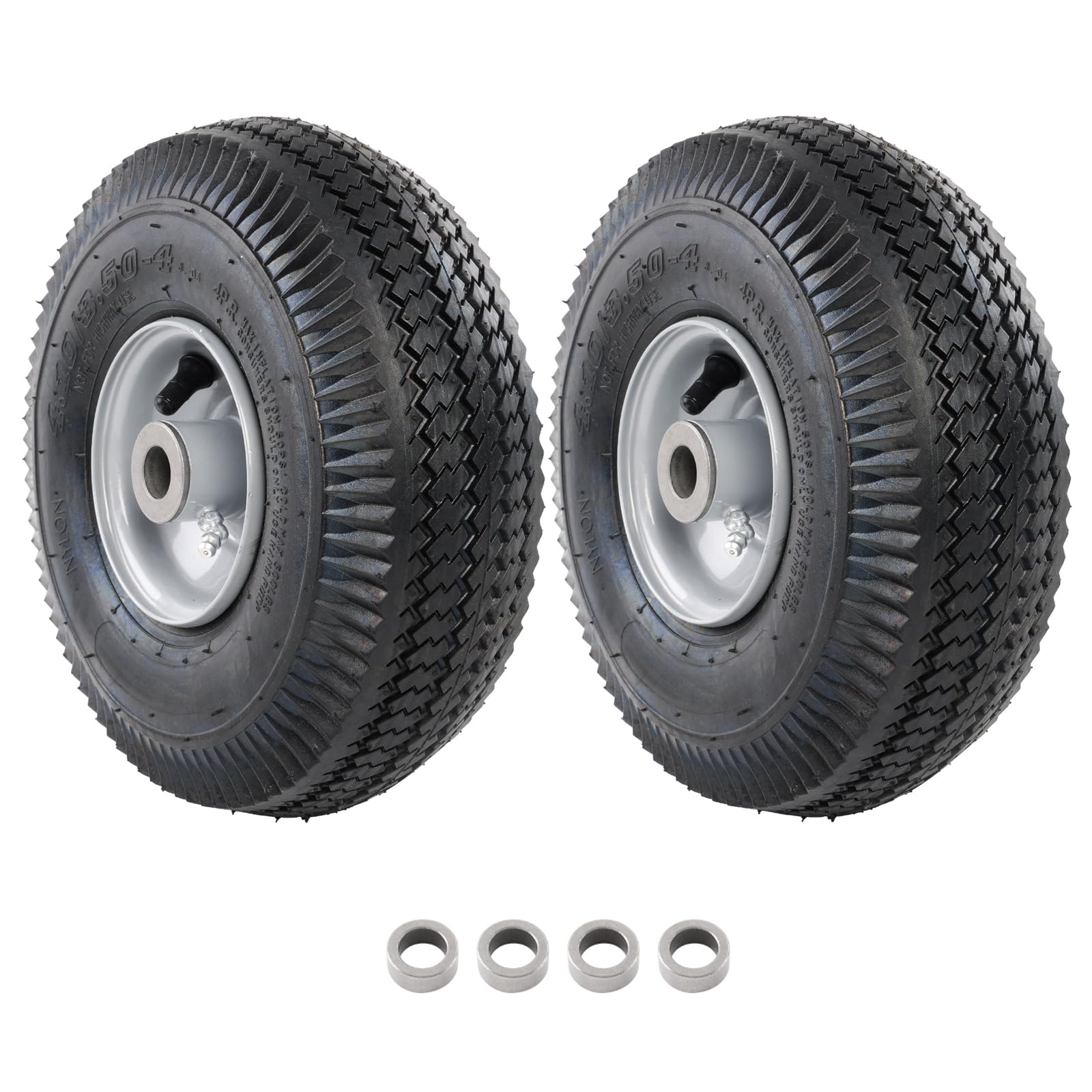 HQPASFY front wheel assembly showing complete ready-to-install unit and durability