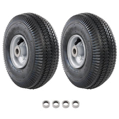 HQPASFY front wheel assembly showing complete ready-to-install unit and durability