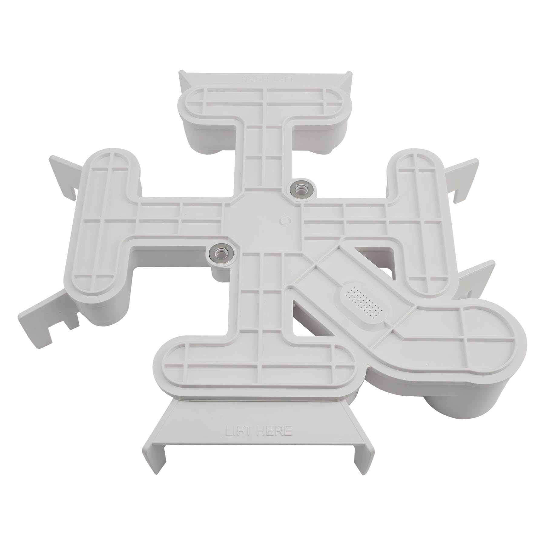HQPASFY manifold front view showing ports and clean fit benefit