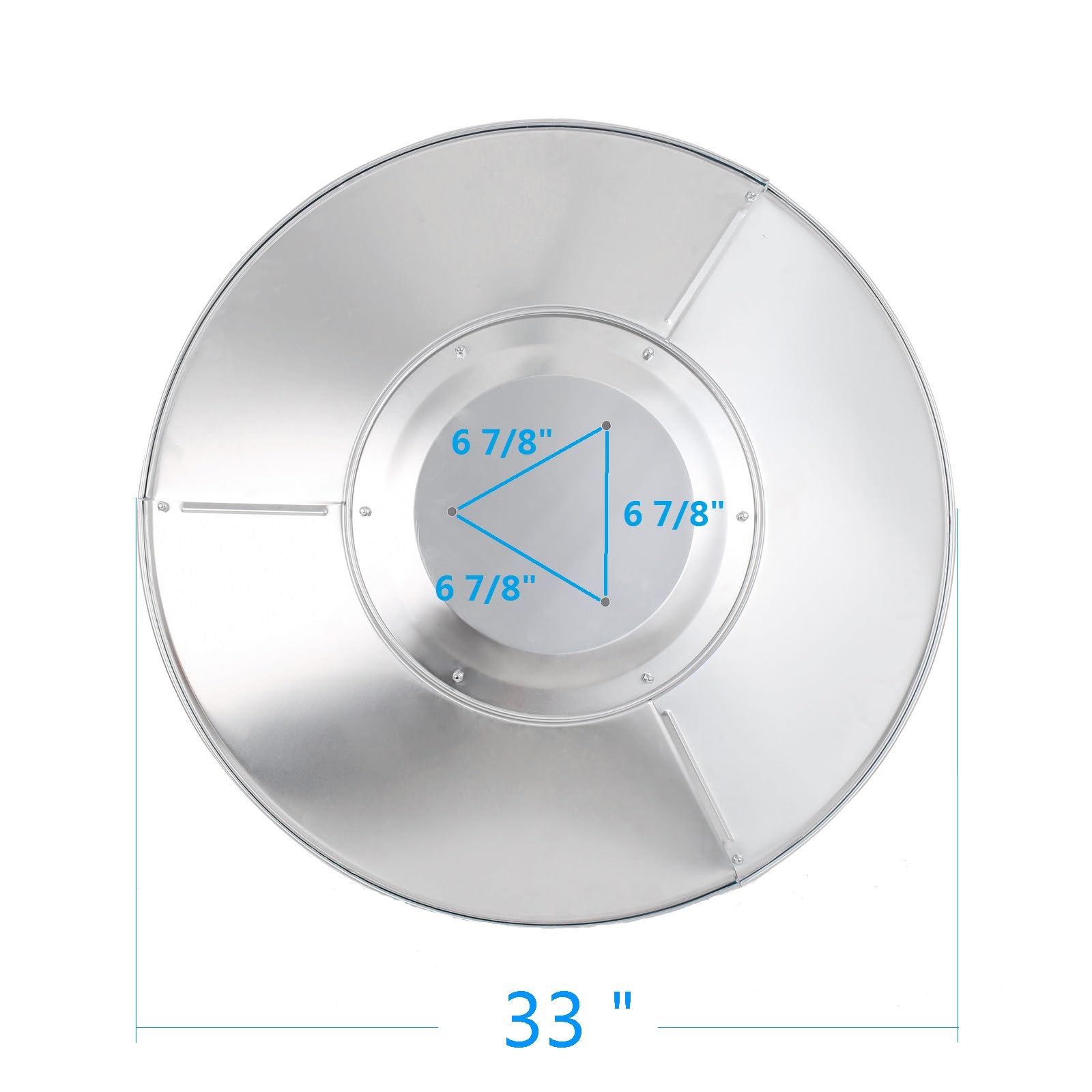 HQQ outdoor close-up finish detail highlighting aluminum texture and durable reflective benefit