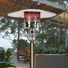 HQQ outdoor shield underside showing three mounting holes and easy-install alignment benefit