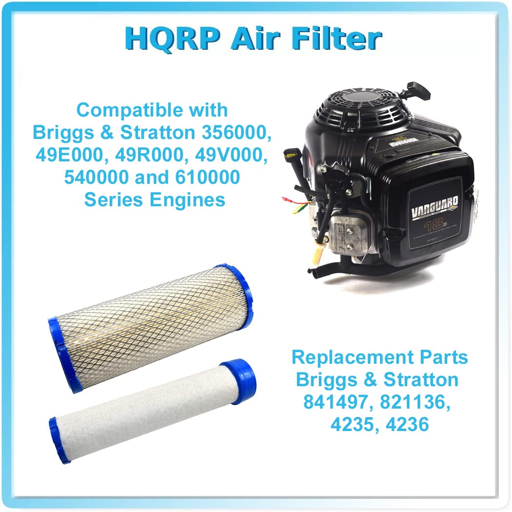 HQRP inner filter close detail showing tight media to trap fine dust particles