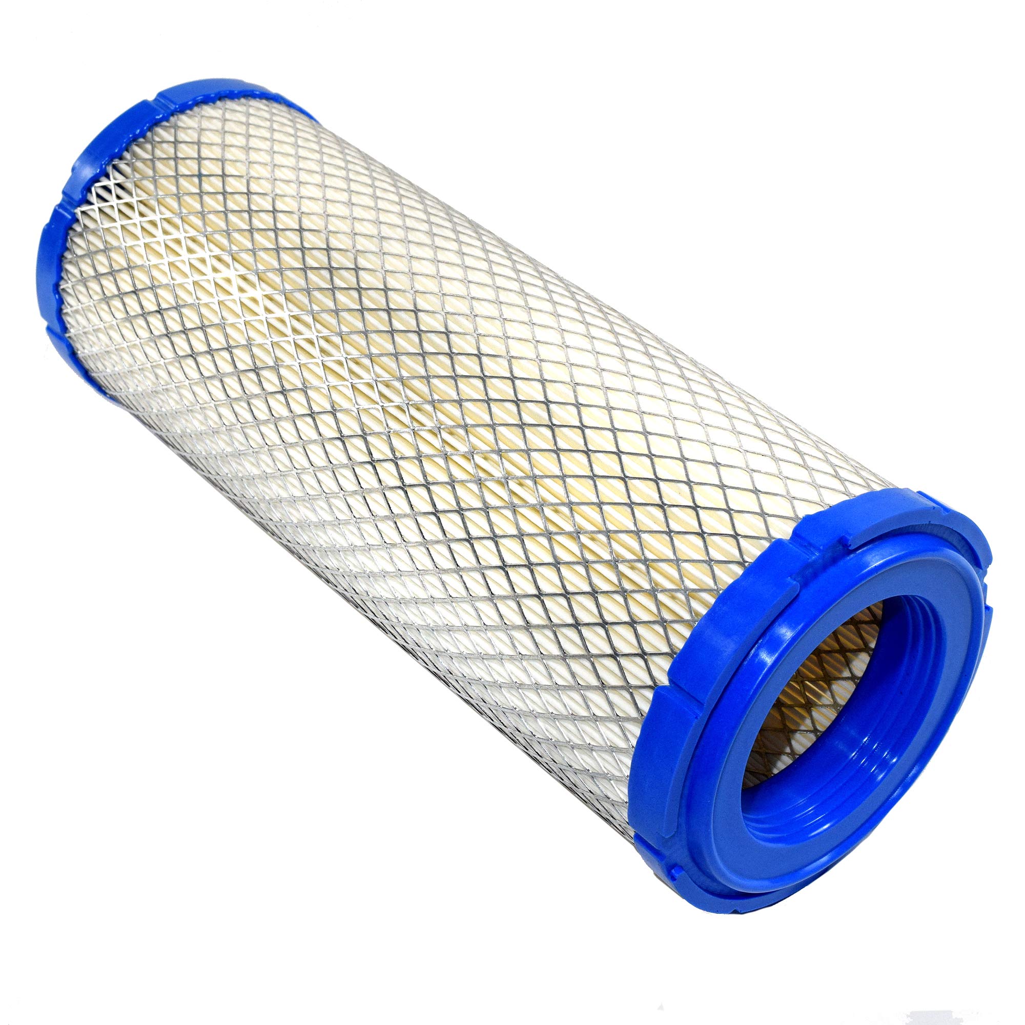 HQRP inner filter front view demonstrating compact secondary filtration benefit