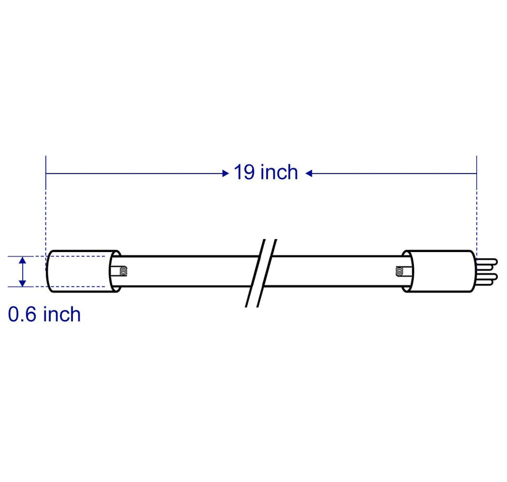 HQUA close-up of 4-pin base demonstrating secure connection and correct fit