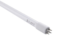 HQUA front view of 55W UV lamp showing full tube and clean finish for reliable replacement