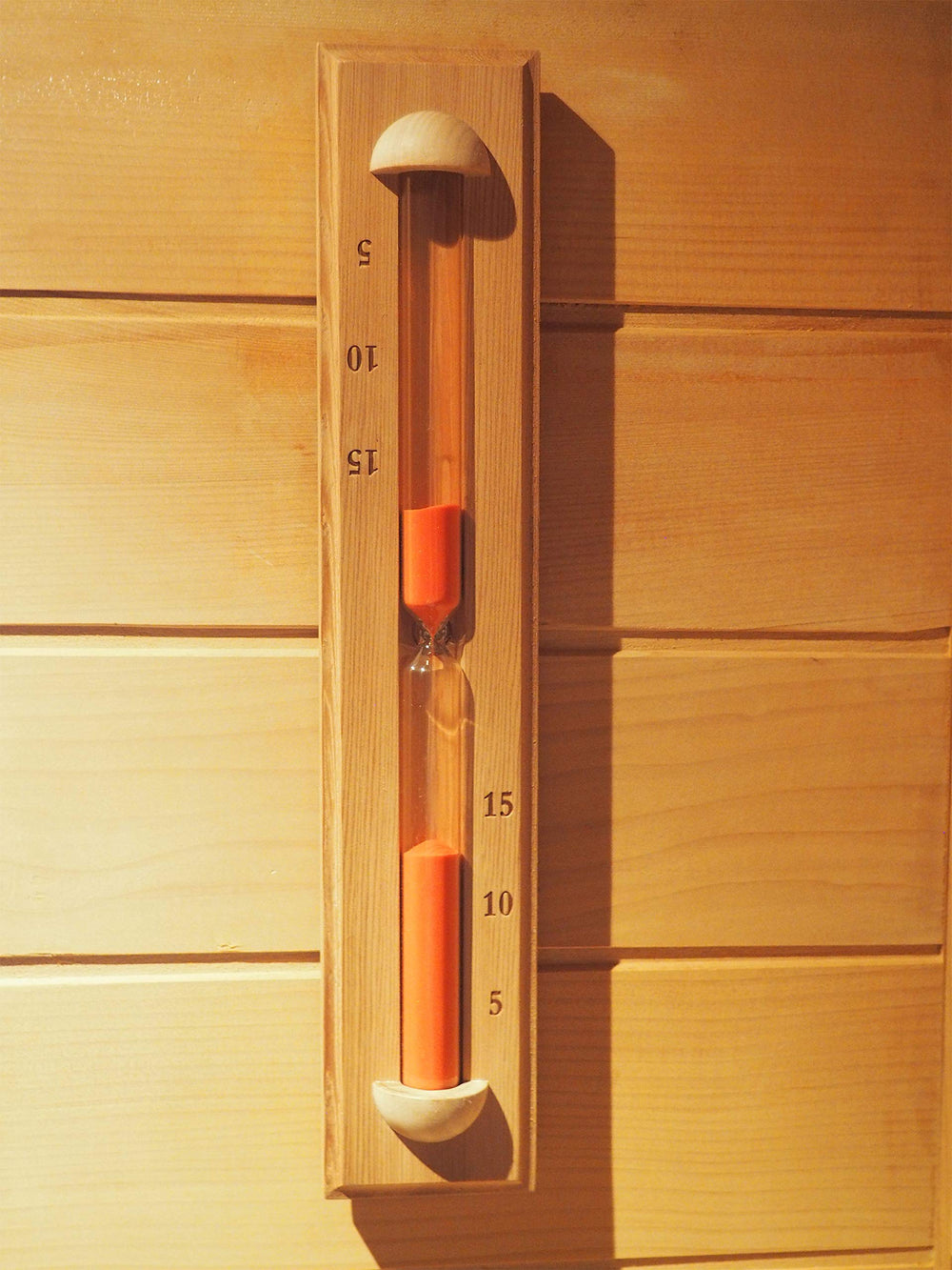 Home Sauna Experience side view of rotating mount showing easy in-place rotation benefit