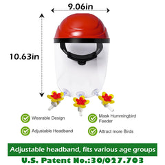 Hsmanchry side profile with adjustable headband for a secure fit