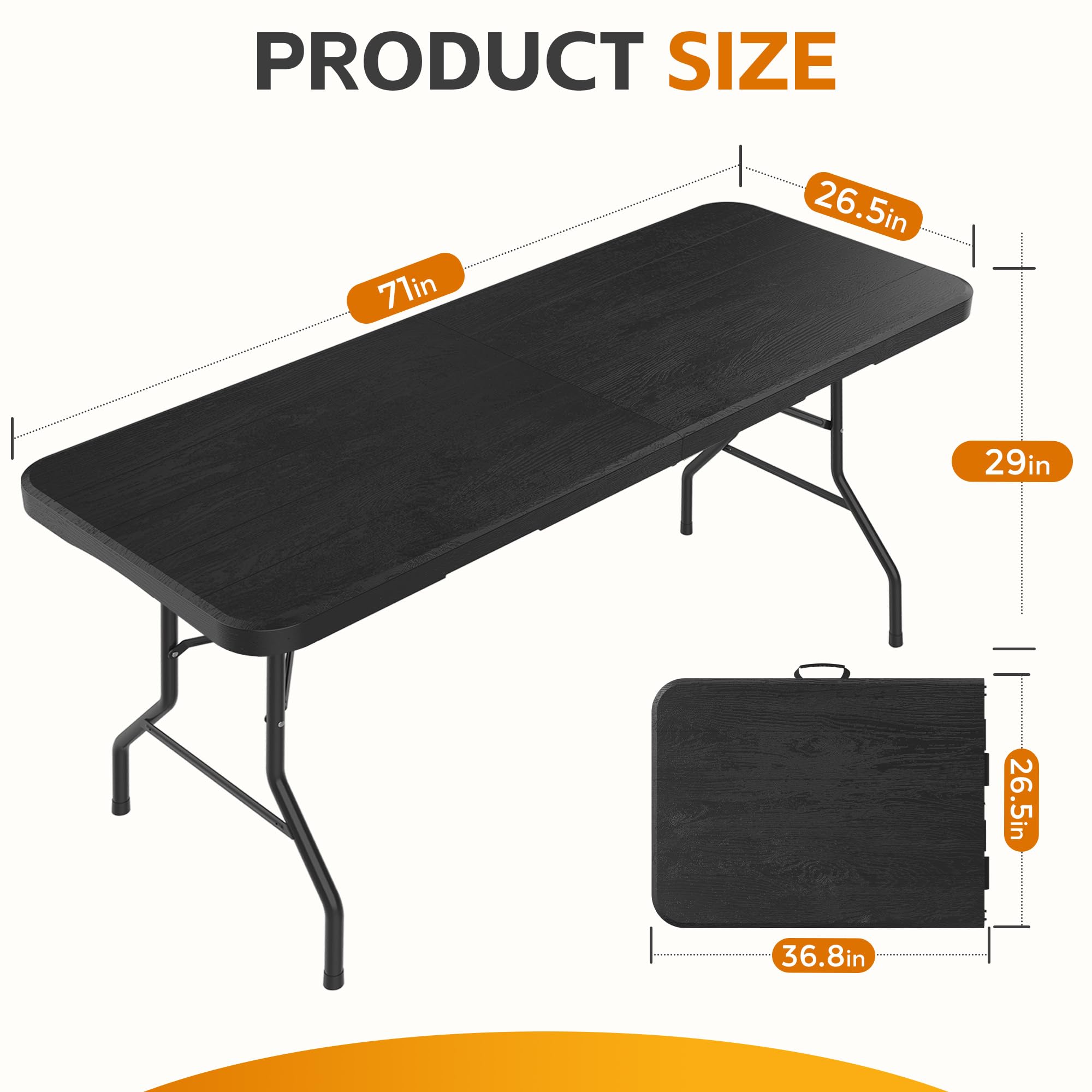 Hsundries table next to chairs showing scale and seating capacity benefit for gatherings