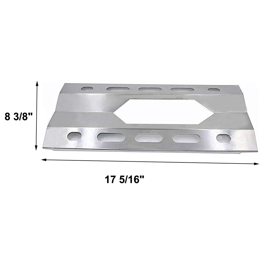 Htanch burner detail with ports and inlet illustrating correct fit and even flame