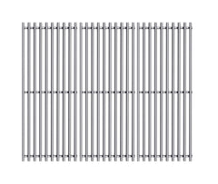 Htanch stainless steel grates front view showing full cooking surface and durable construction