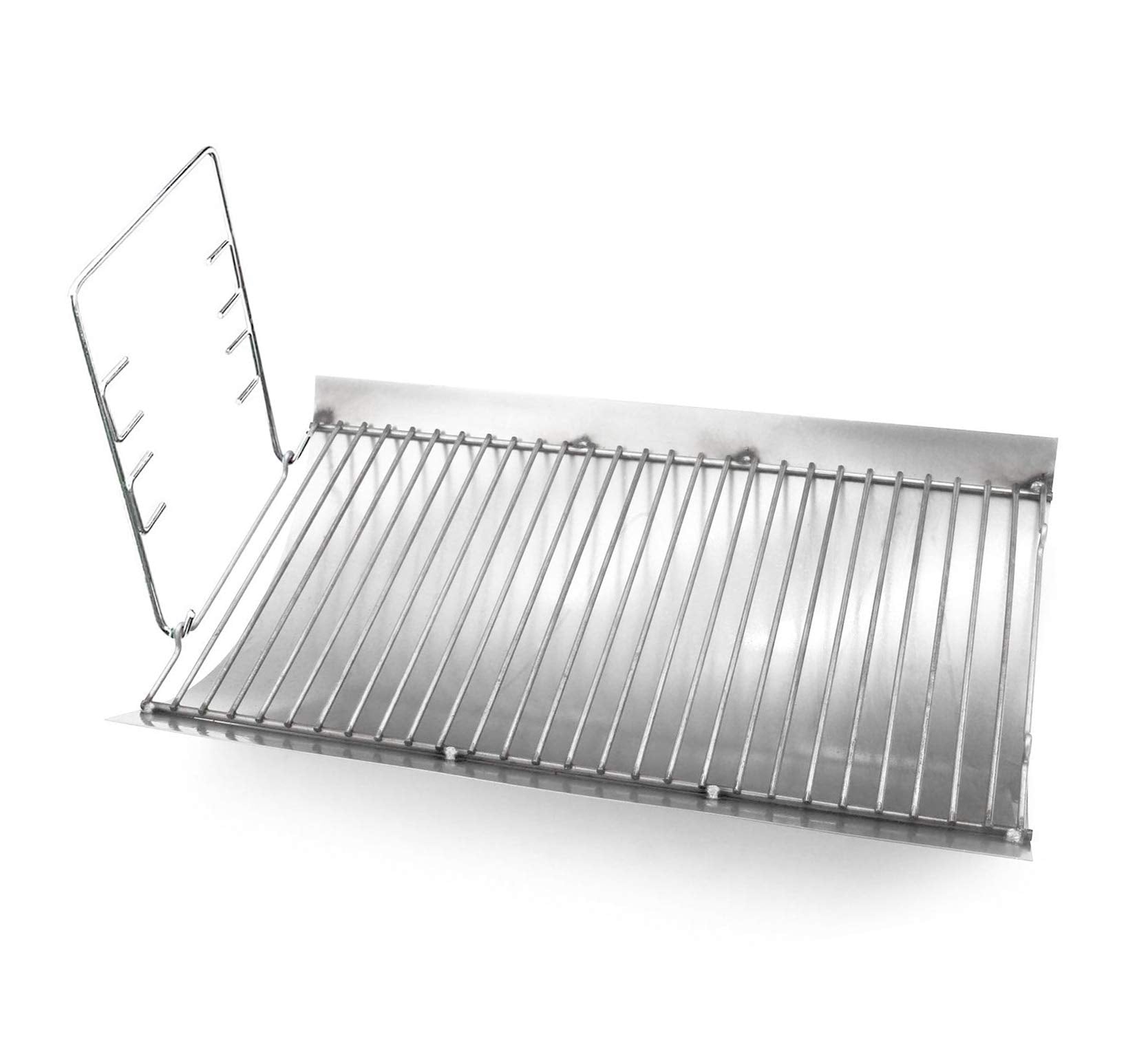 Htanch installed in Chargriller demonstrating secure fit and airflow