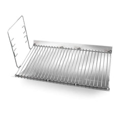 Htanch installed in Chargriller demonstrating secure fit and airflow