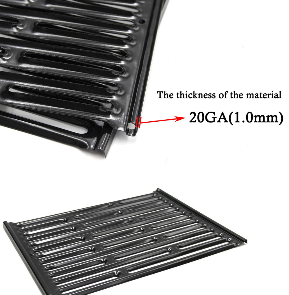 Htanch grates beside a ruler showing exact 15-inch sizing for easy verification