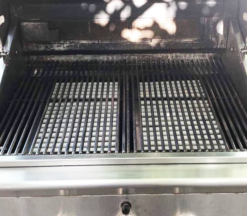 Htanch heat plate next to ruler showing exact 18 5/8 by 9 7/8 inch sizing to verify model compatibility