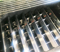 Htanch SG538 installed in grill showing improved heat protection and reduced flare-ups