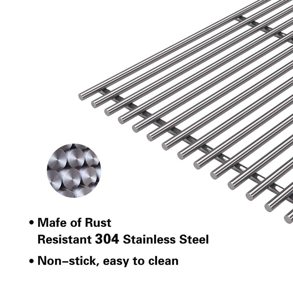 Htanch grate next to ruler showing 17.5-inch size for correct fit verification