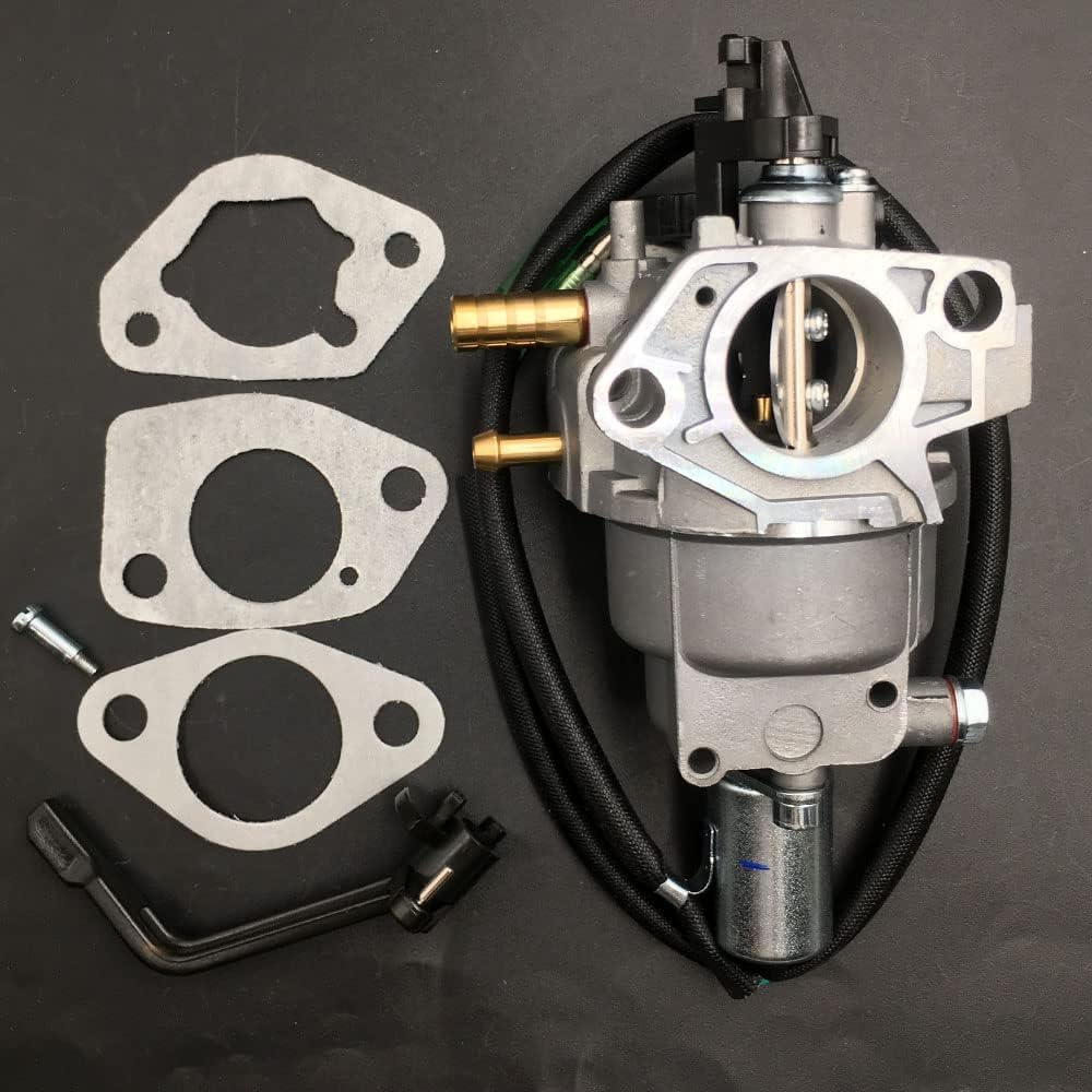 Huayi carburetor installed in generator demonstrating restored starting reliability
