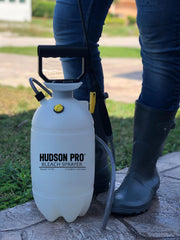 Hudson wide funnel top closeup for easy, spill‑free filling
