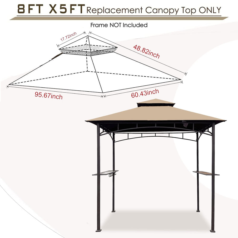Hugline corner pocket detail demonstrating secure fit to gazebo frame