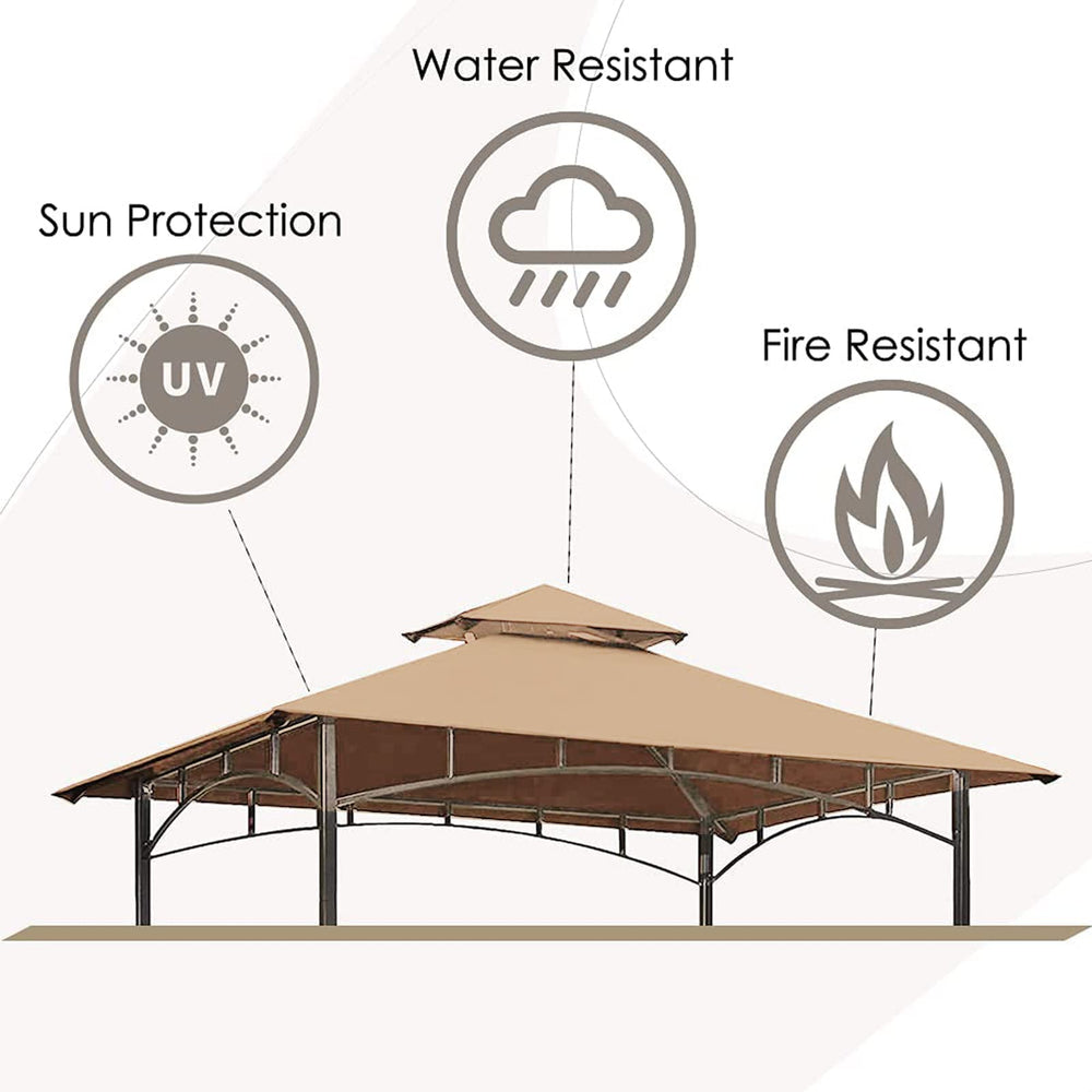 Hugline double-tier vent close-up illustrating improved airflow and reduced heat
