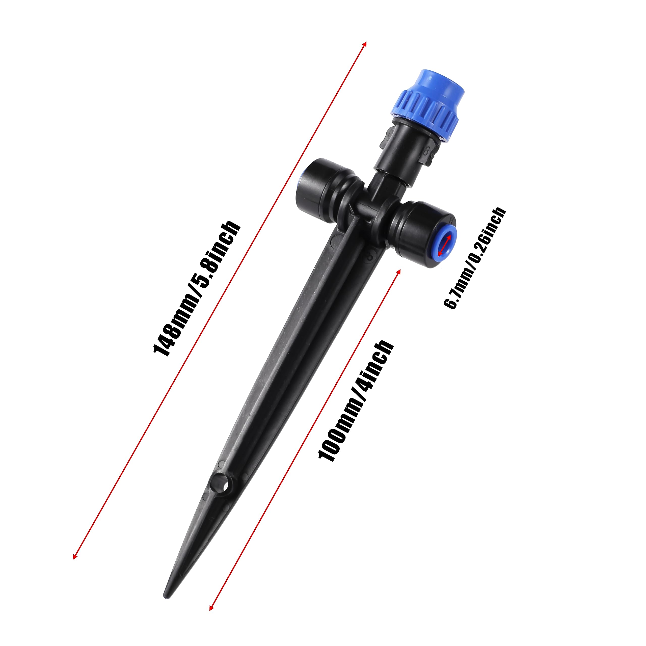 HUISUYTON close-up of adjustable nozzle showing precise spray control benefit