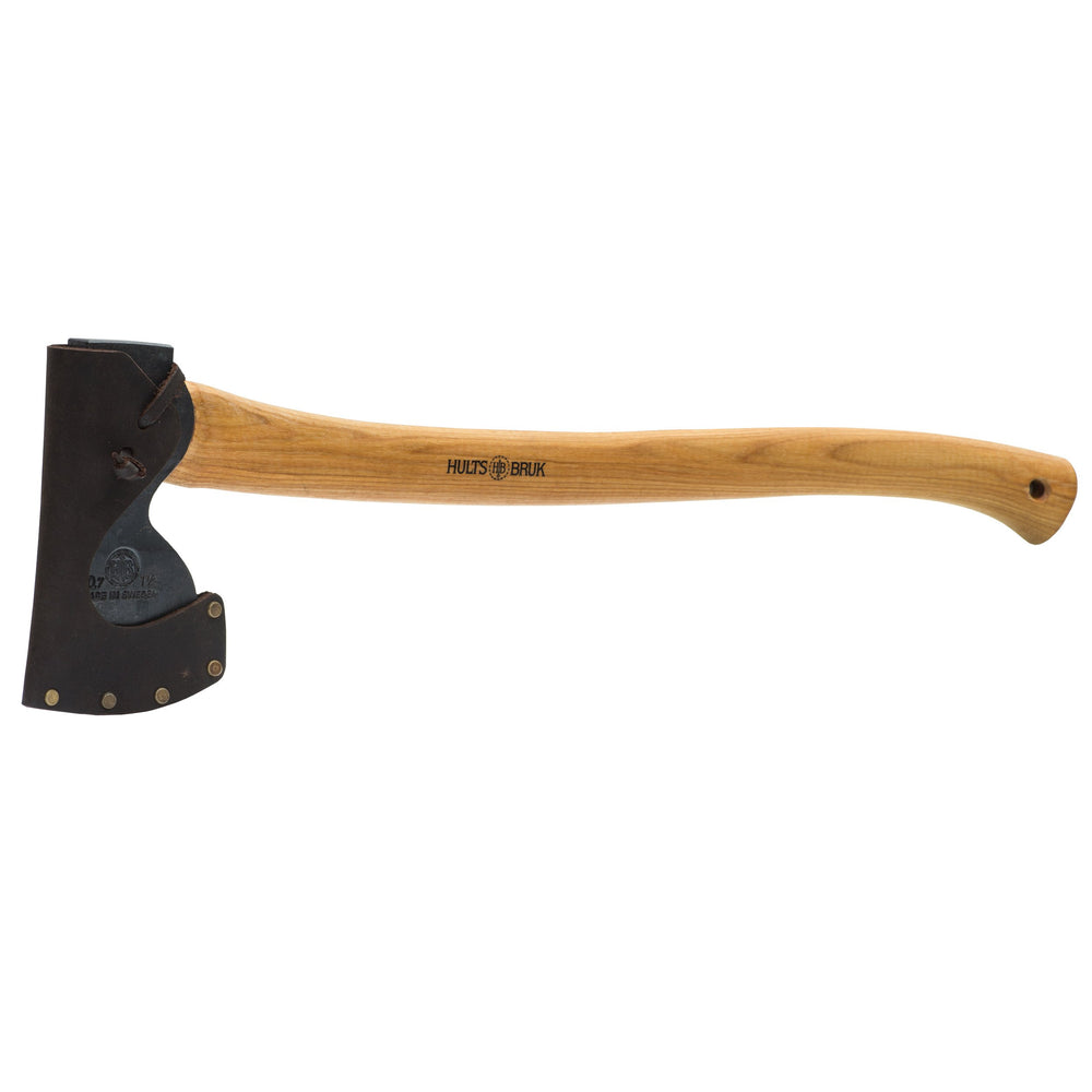 Hults Bruk Akka in use clearing trail, lightweight leverage and control