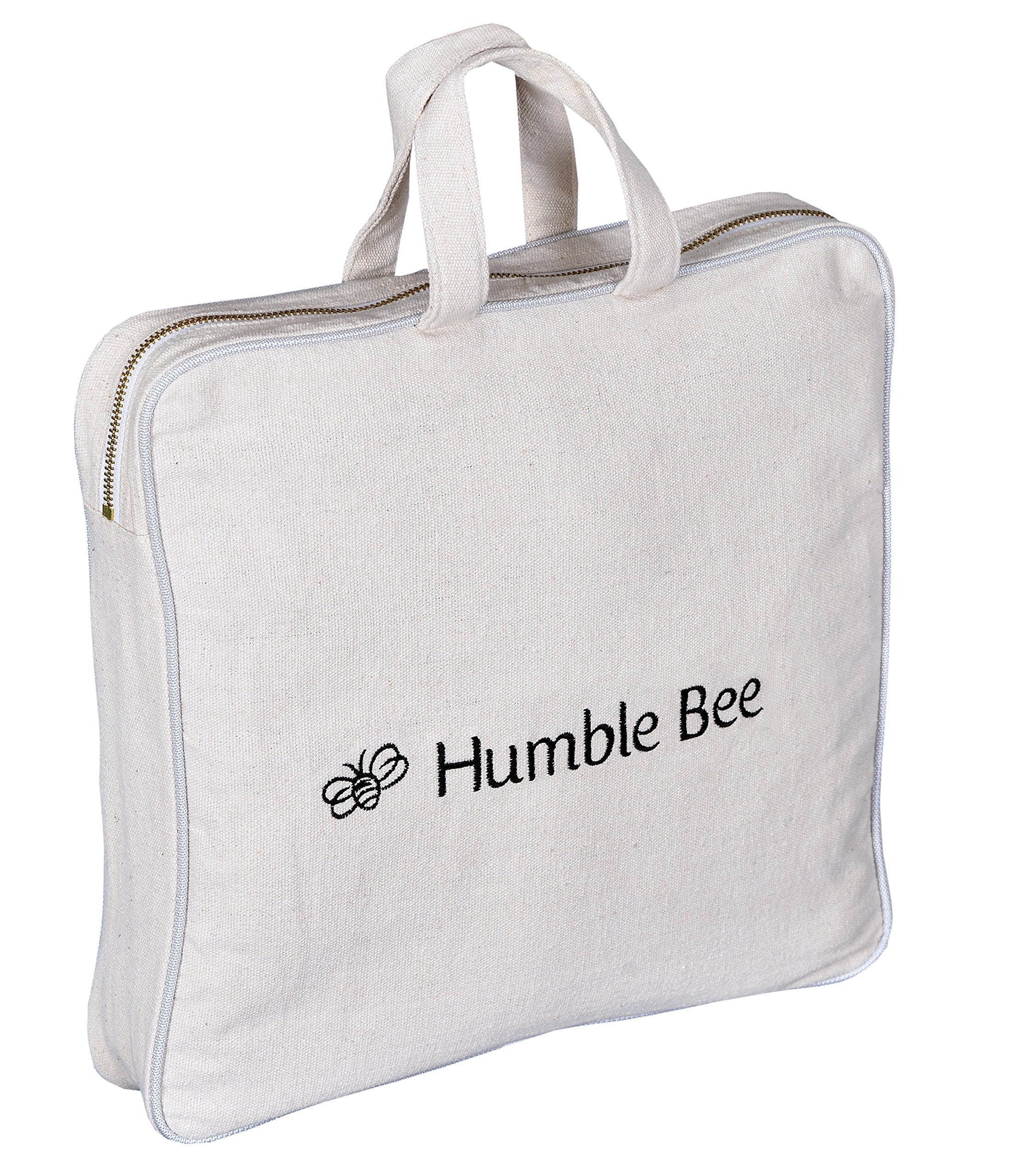 Humble Bee close-up of elastic wrists, ankles and thumb hold keeping suit in place