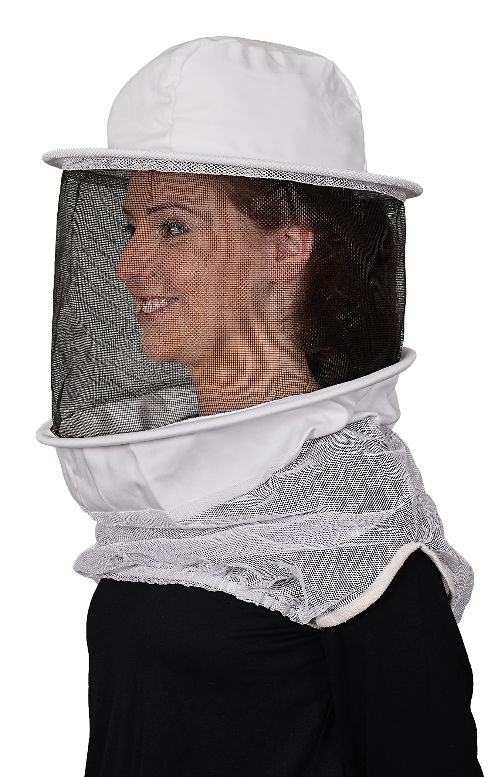 Humble Bee detailed mesh showing oversized coverage that keeps bees off neck