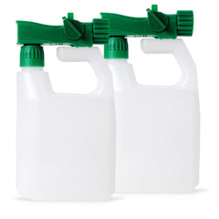 Humboldts Secret front view showing 32 oz bottle and hose attachment, delivering consistent mixing
