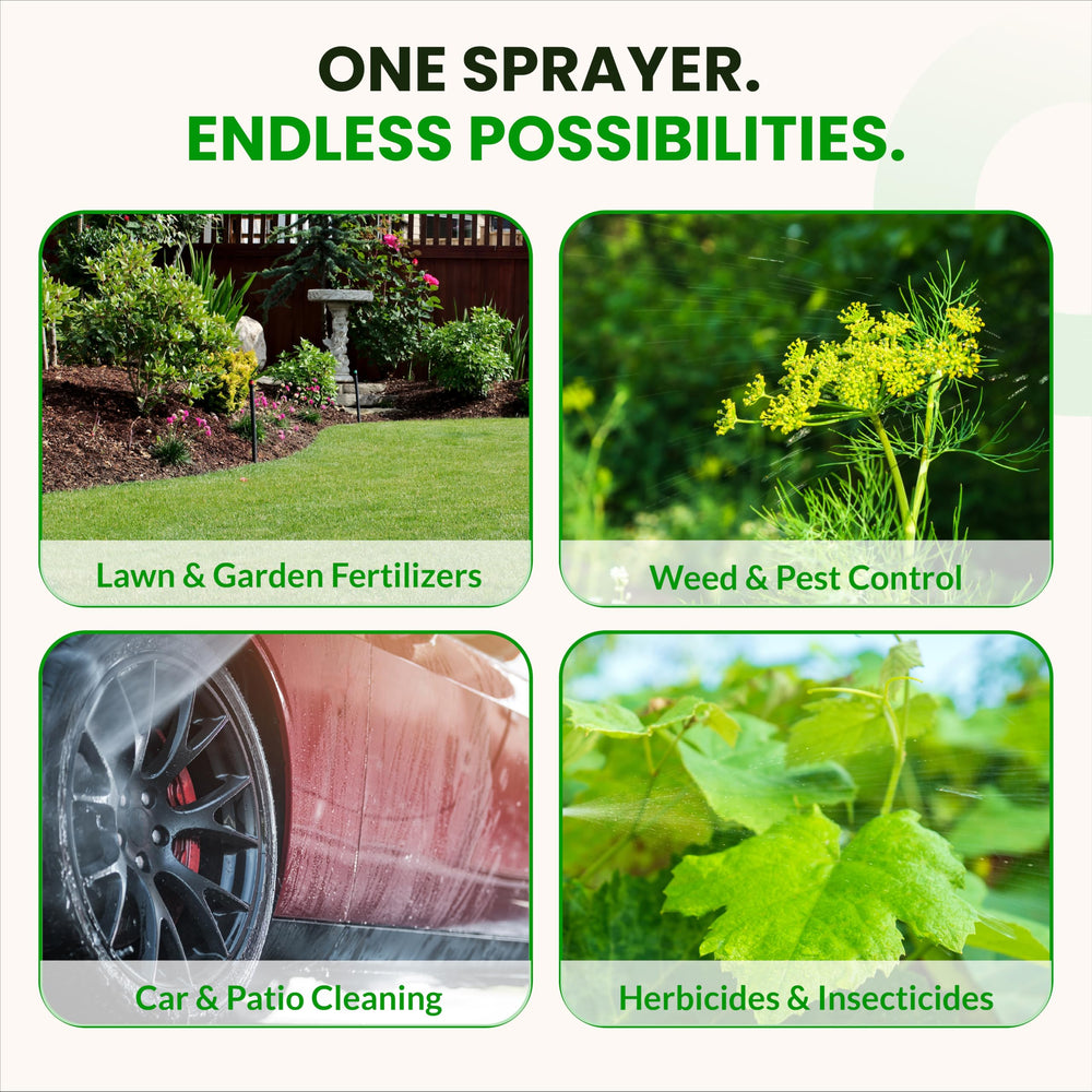 Humboldts Secret spraying a vehicle for efficient cleaning with metered concentrate