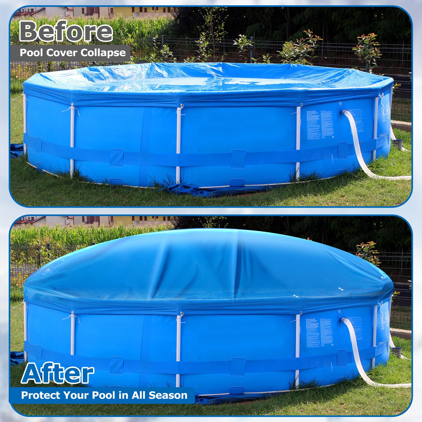 Hungdao deflated and folded for compact winter storage convenience