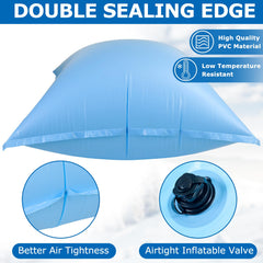 Hungdao included rope and tether detail securing pillow in place