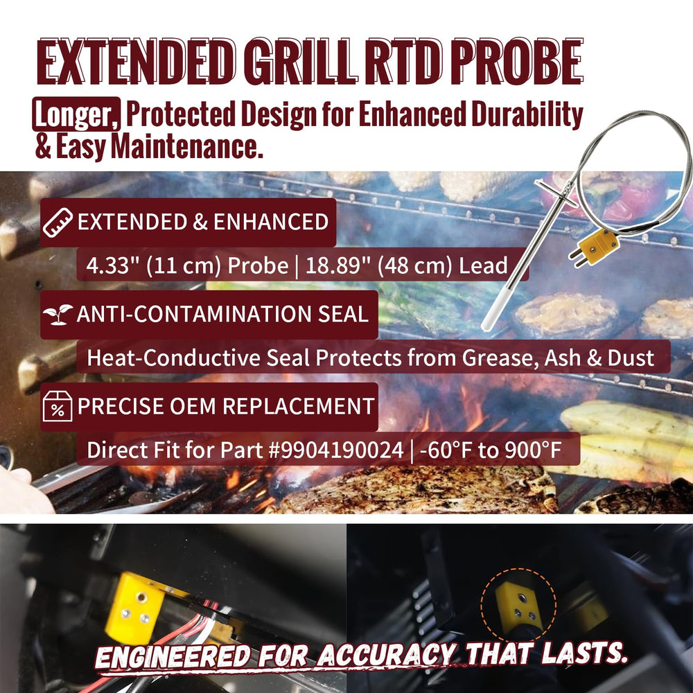 HunGrill controller digital display closeup showing temperature readouts for accurate grill control
