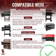 HunGrill hot rod igniter detail illustrating reliable ignition replacement for starters.