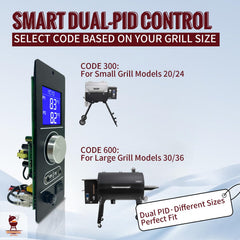 HunGrill large anti-glare display visible outdoors for easy temperature monitoring