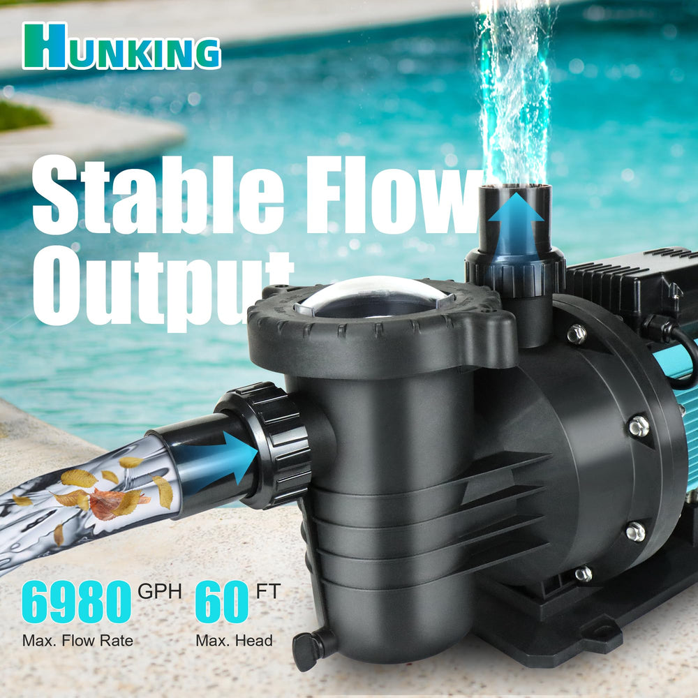HUNKING union connections with adapters enabling tool-free installation benefit
