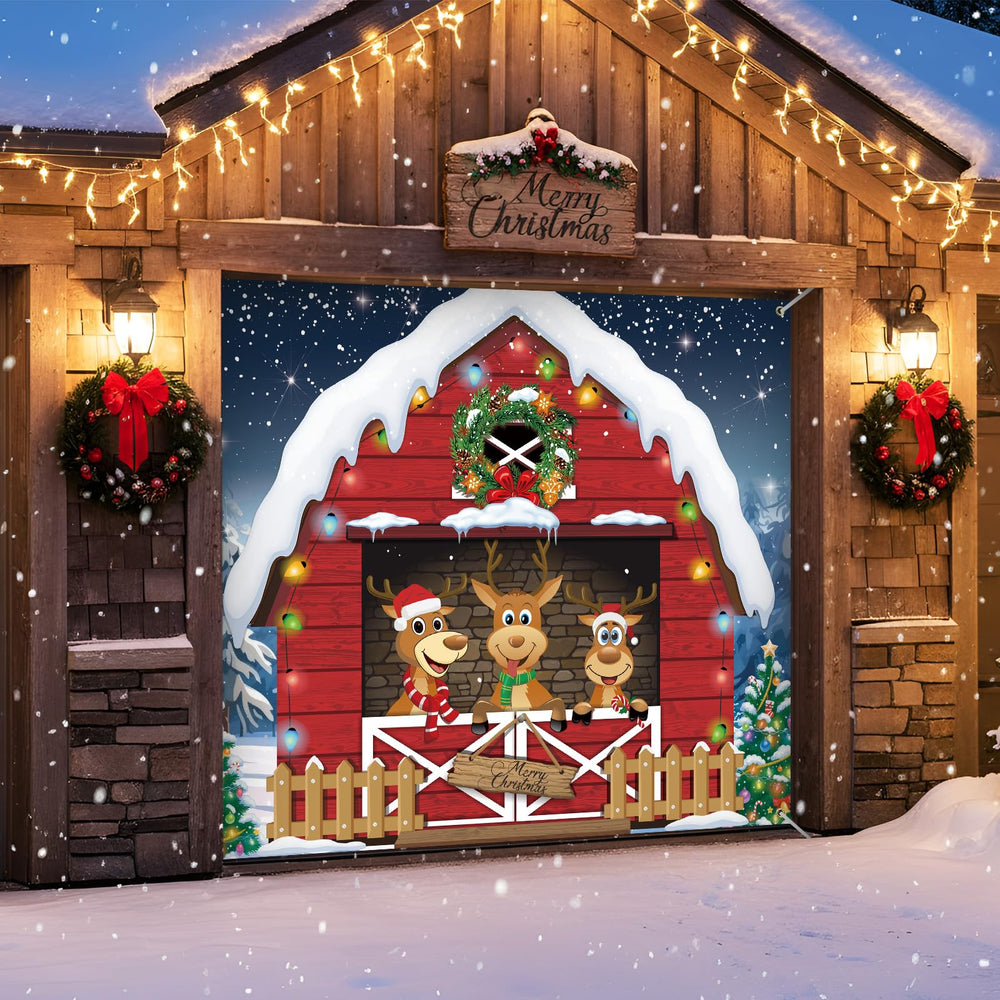 HunnmingRe indoor use as holiday photo backdrop delivering easy party decoration and memories
