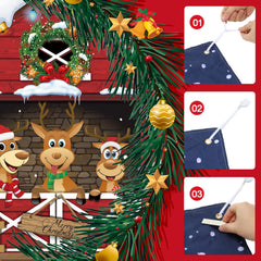 HunnmingRe strong magnet on banner edge securing fabric to metal and improving wind stability