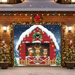 HunnmingRe colorful reindeer print close-up highlighting bright holiday graphics and photo-ready detail