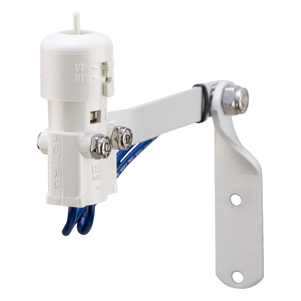 Hunter Mini-Clik wiring detail with 25ft sheathed cable ready for quick controller hookup, simplifying installation
