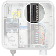 Hunter PCM-900 close-up of connectors demonstrating easy tool-free installation