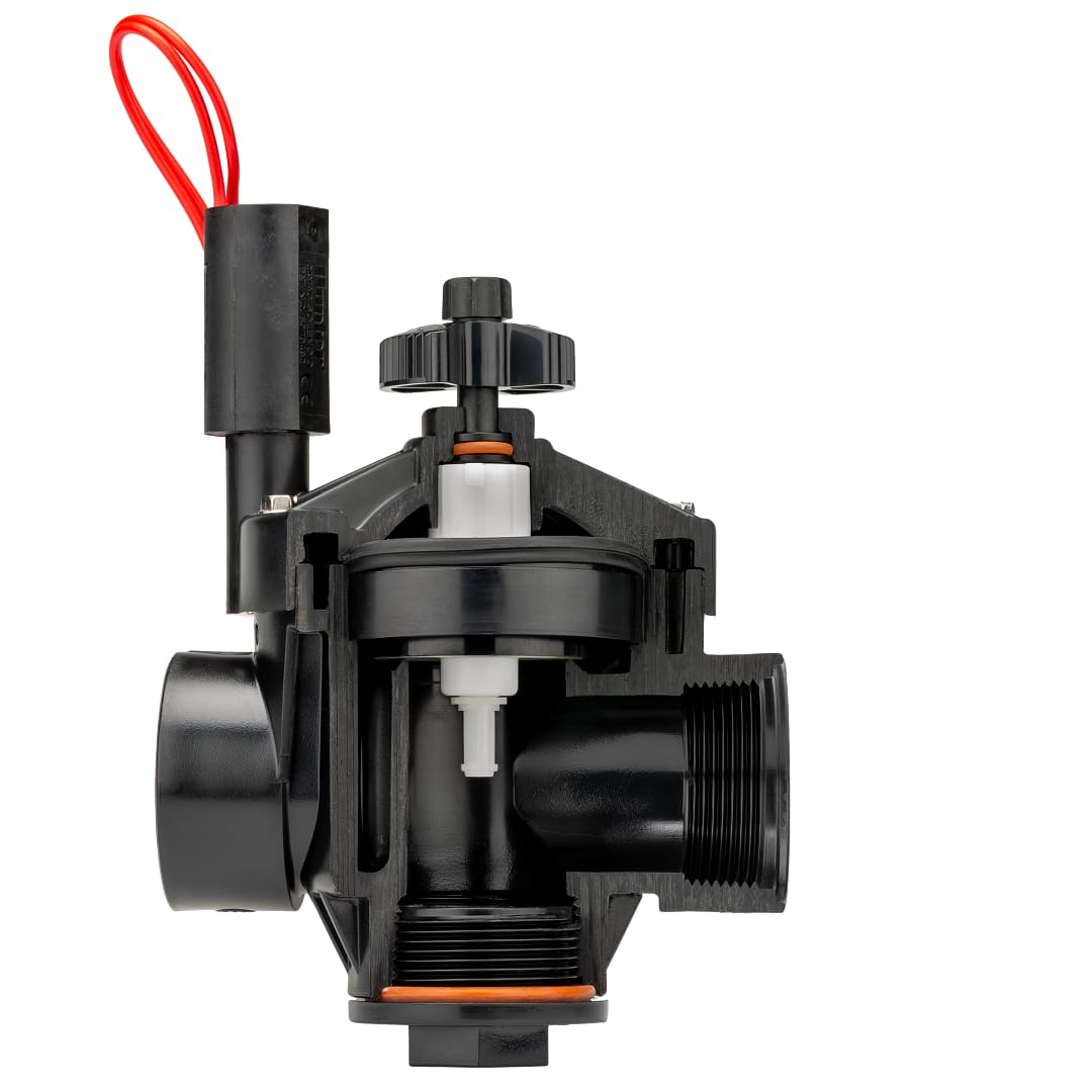 Hunter PGV solenoid close-up highlighting encapsulated design for reliable activation