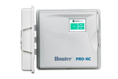 Hunter Pro‑HC front panel view showing compact indoor design and easy mounting, saves space