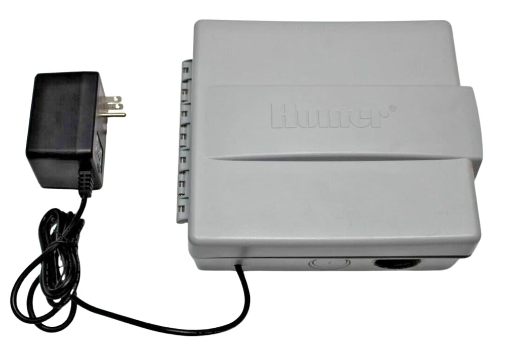Hunter Pro‑HC touchscreen closeup showing colorful interface for fast local programming